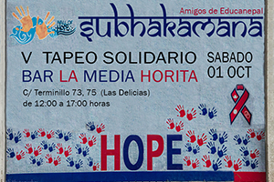 V Tapeo Solidario por Nepal